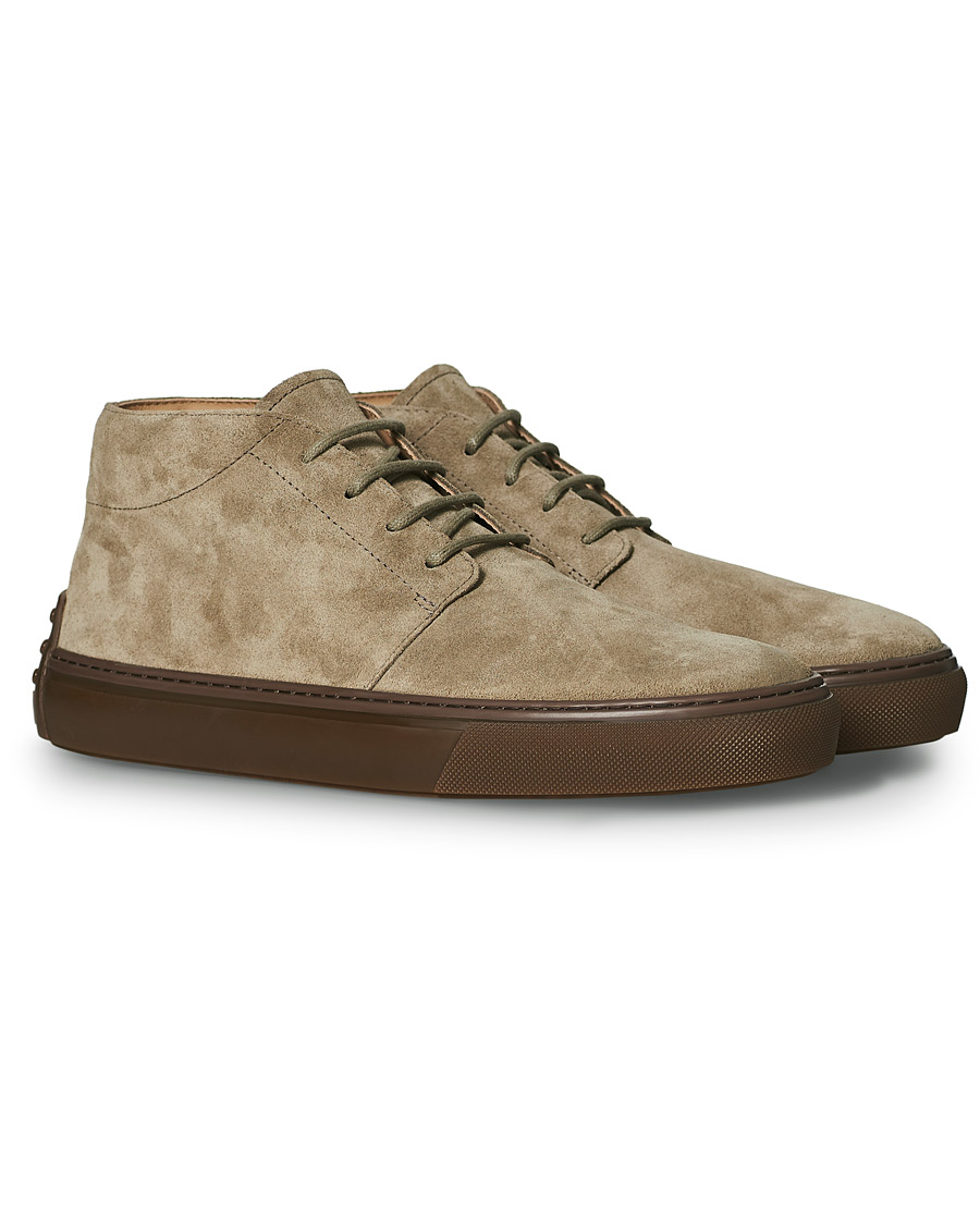 Herr | Tod's Cassetta Chukka Boot Olive Suede | Tod's | Cassetta Chukka Boot Olive Suede