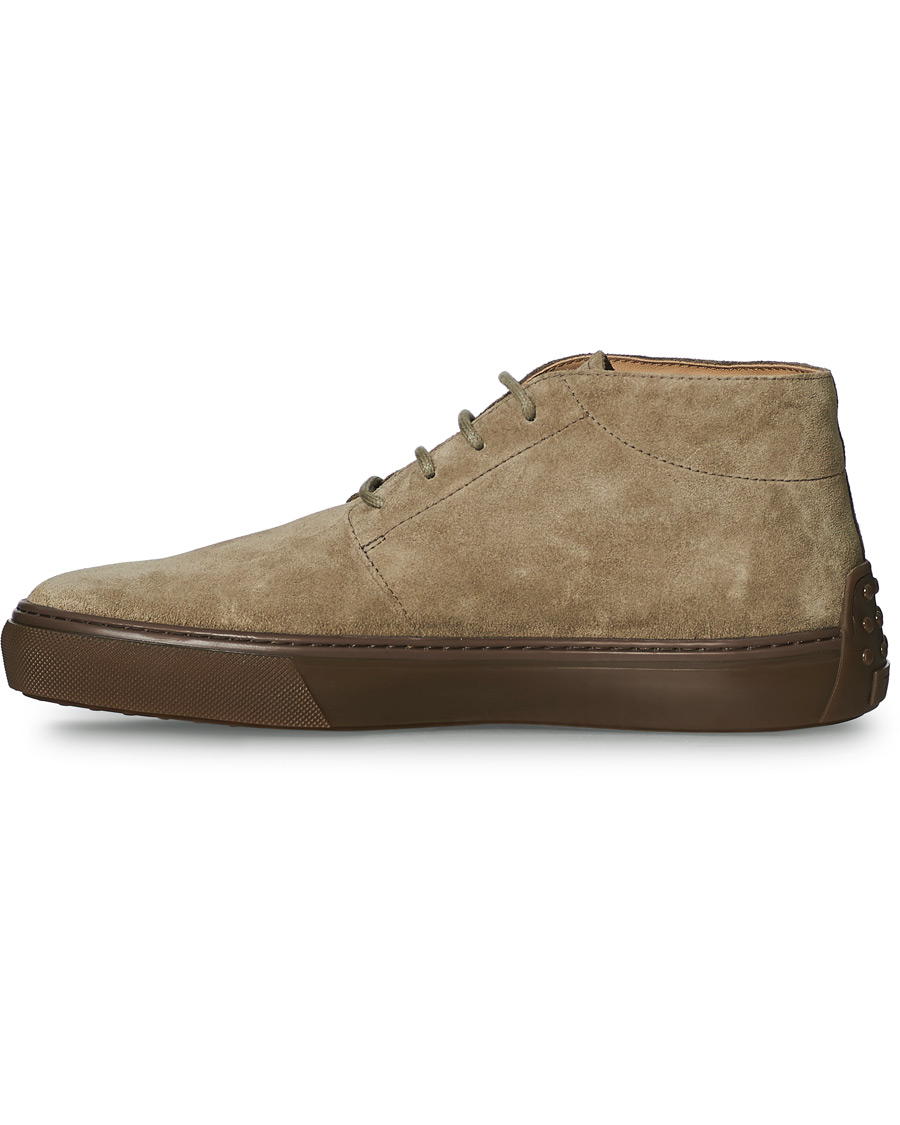 Herr | Tod's Cassetta Chukka Boot Olive Suede | Tod's | Cassetta Chukka Boot Olive Suede