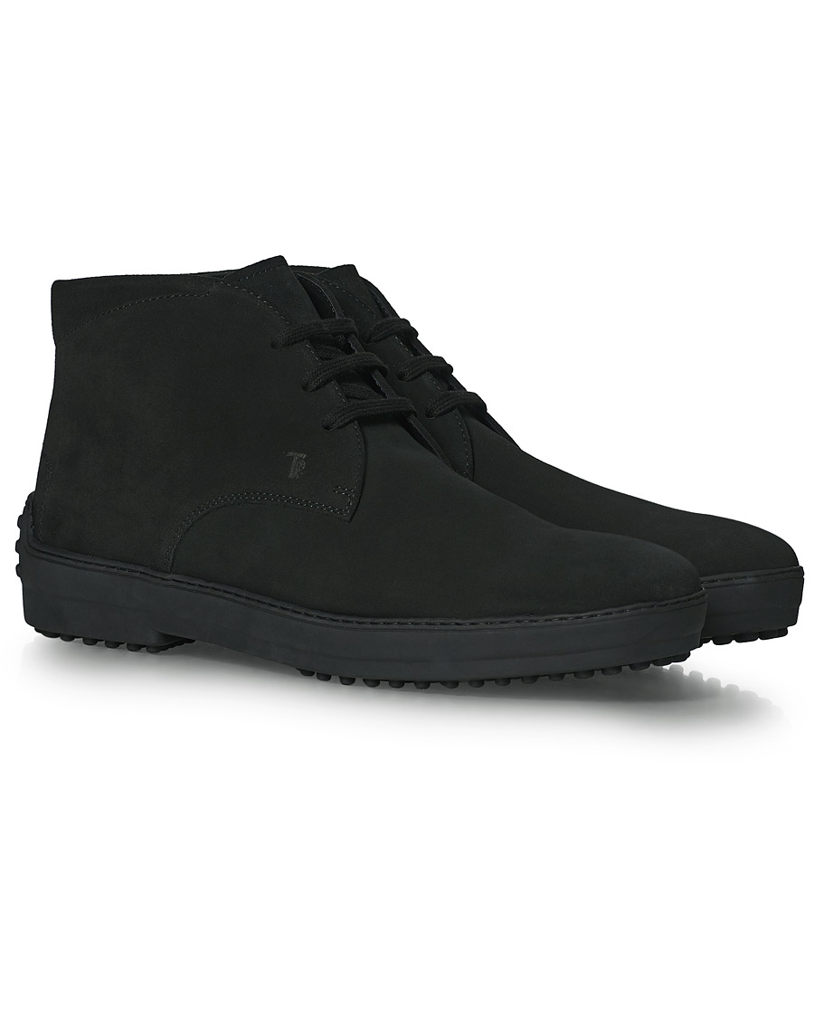 Herr | Italian Department | Tod's | Winter Gommini Boots Black Suede