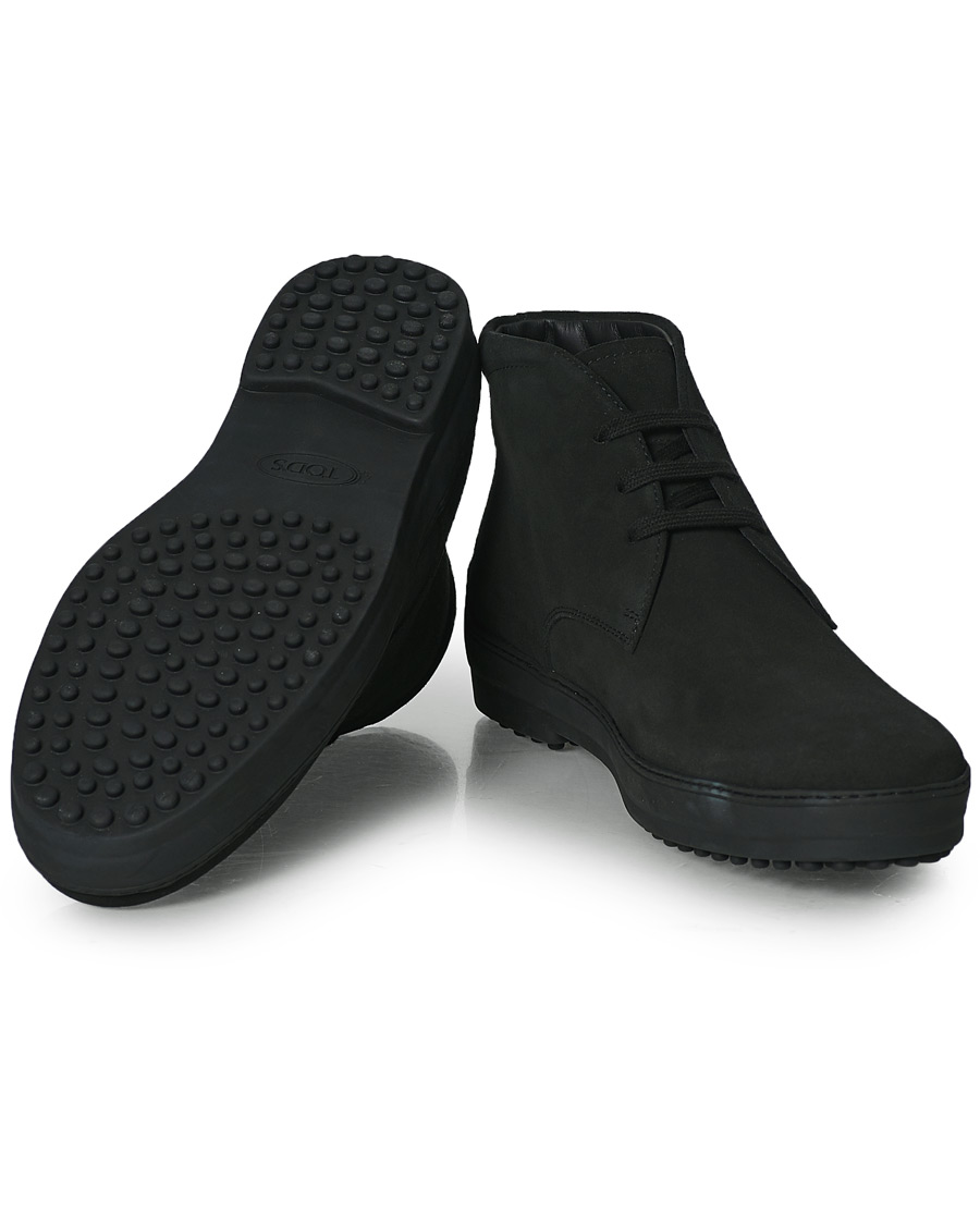 Herr | Mockaskor | Tod's | Winter Gommini Boots Black Suede