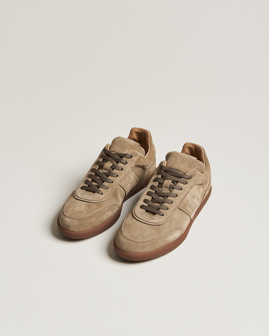 Herr | Tod's Cassetta Leggera Sneaker Beige Suede | Tod's | Cassetta Leggera Sneaker Beige Suede