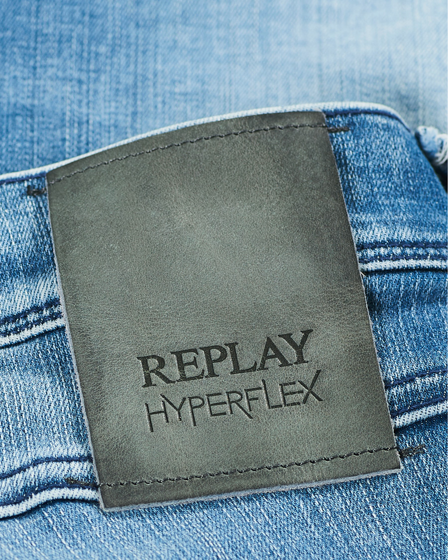 Herr | Jeans | Replay | Anbass Hyperflex Re-Used Jeans Light Blue