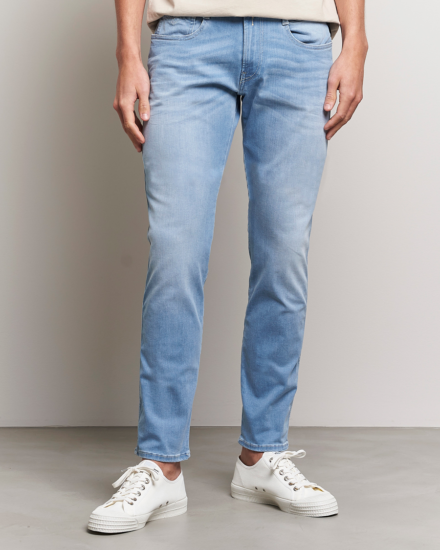 Herr | Jeans | Replay | Anbass Hyperflex X-Lite Jeans Light Blue