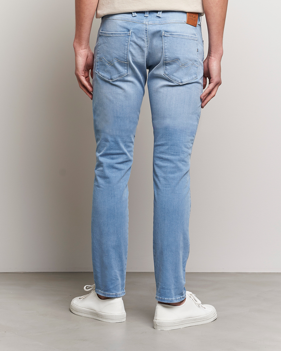 Herr | Jeans | Replay | Anbass Hyperflex X-Lite Jeans Light Blue