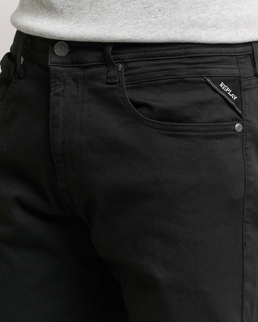 Herr | Jeans | Replay | Grover Hyperflex Jeans Black