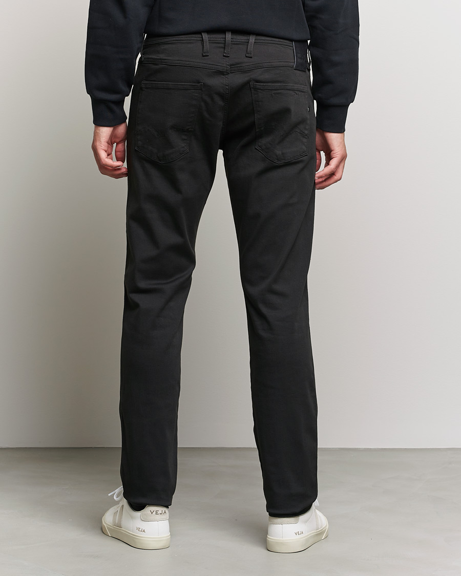 Herr | Byxor | Replay | Anbass Hyperflex X.Lite 5-Pocket Pants Black