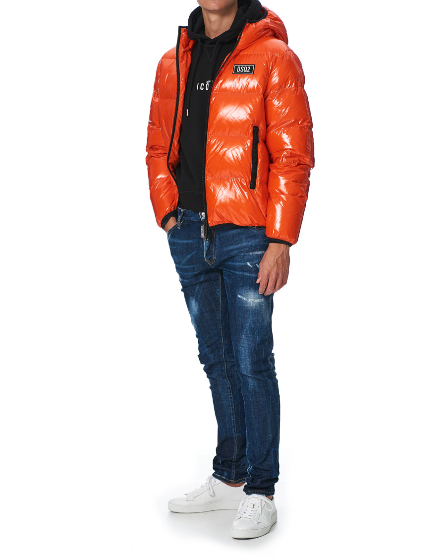 Herr | Jackor | Dsquared2 | Puffer Jacket Orange