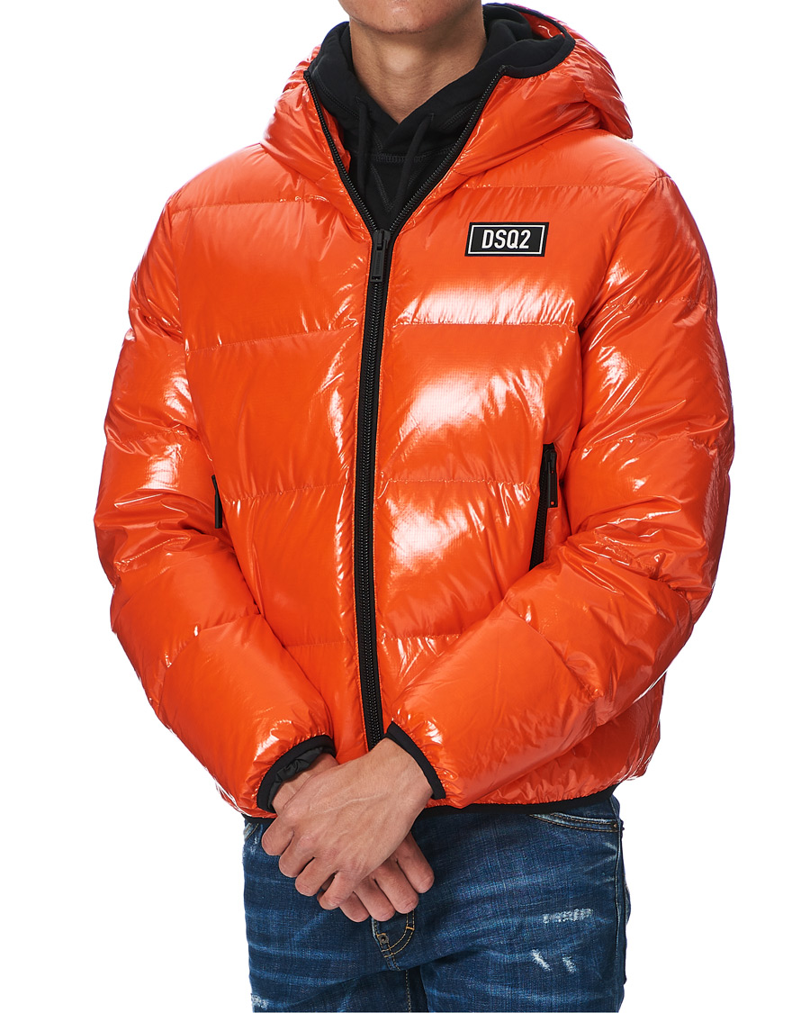 Herr | Jackor | Dsquared2 | Puffer Jacket Orange