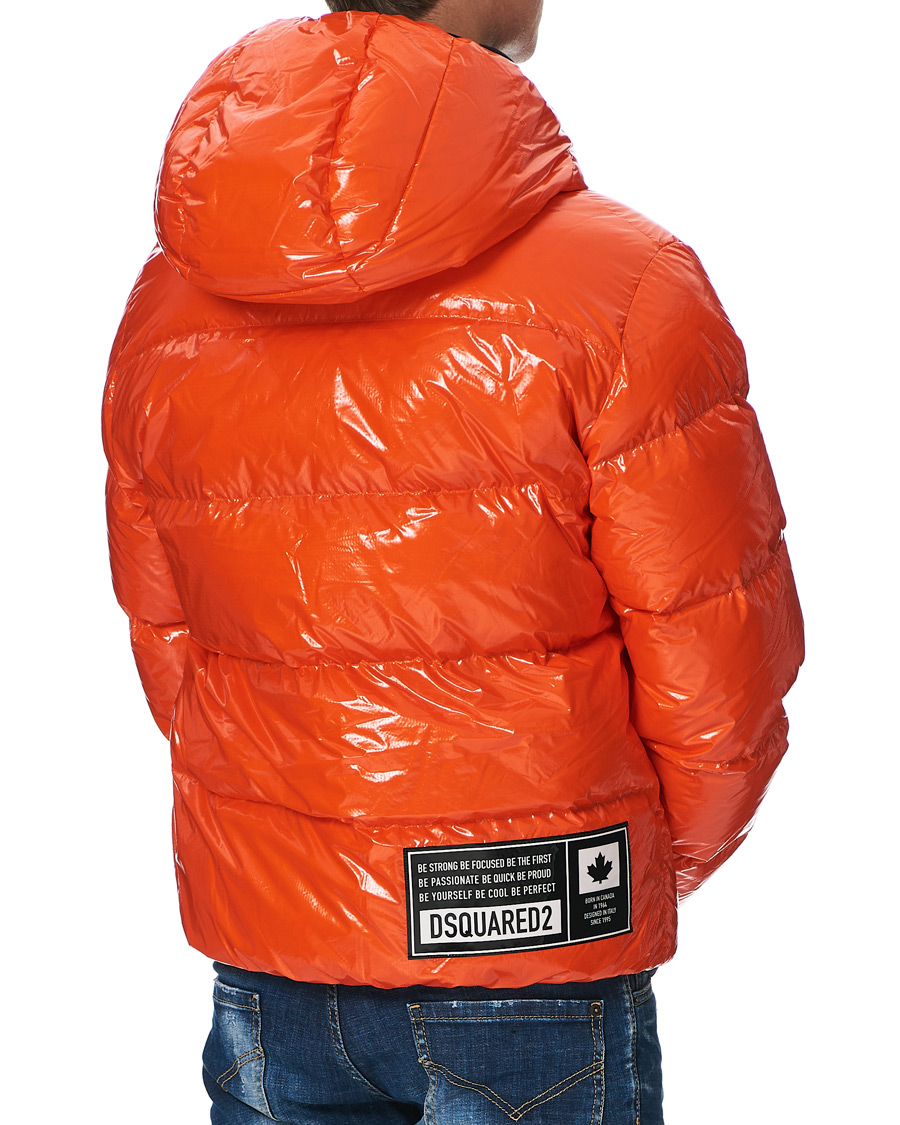 Herr | Jackor | Dsquared2 | Puffer Jacket Orange