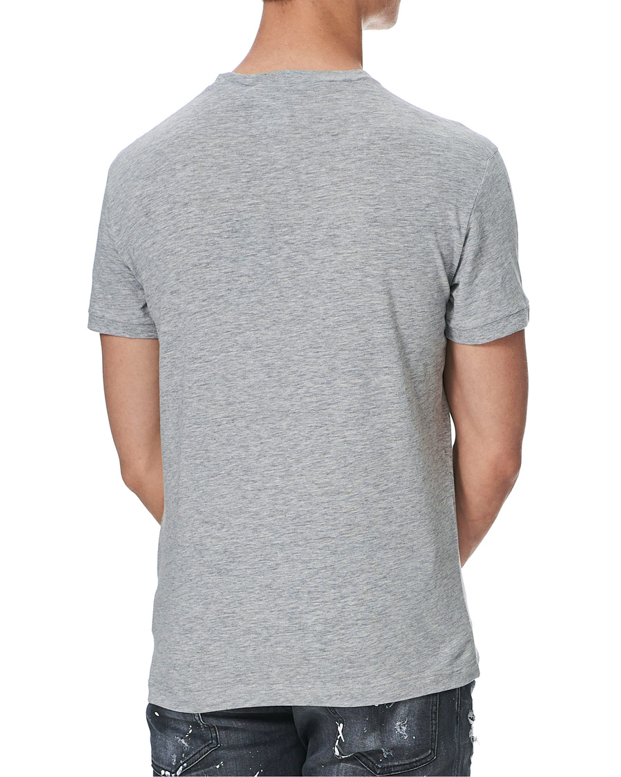 Herr | T-Shirts | Dsquared2 | Tiger Tee Grey Heather