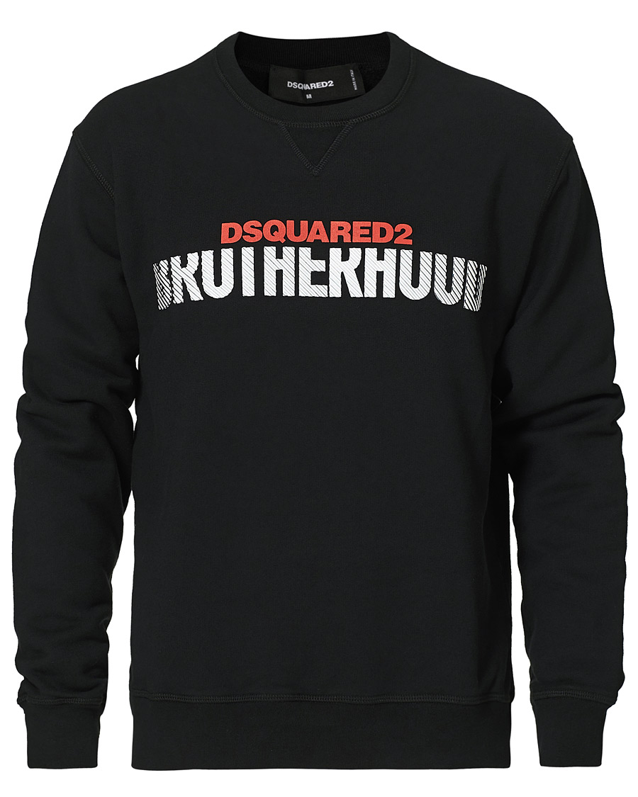 Herr | Tröjor | Dsquared2 | Brotherhood Sweatshirt Black