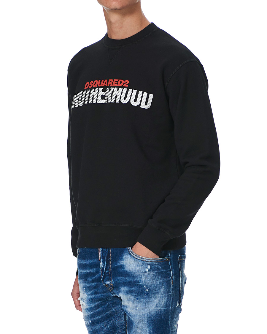 Herr | Tröjor | Dsquared2 | Brotherhood Sweatshirt Black