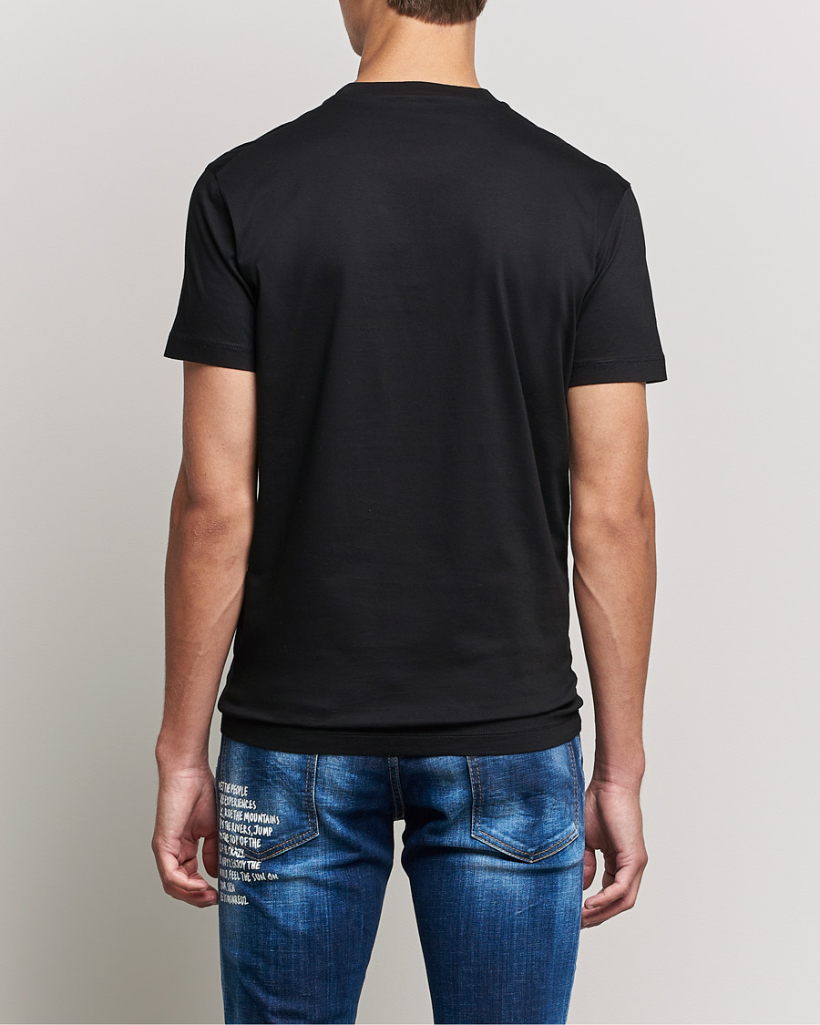 Herr | T-Shirts | Dsquared2 | Icon Tonal Logo Tee Black