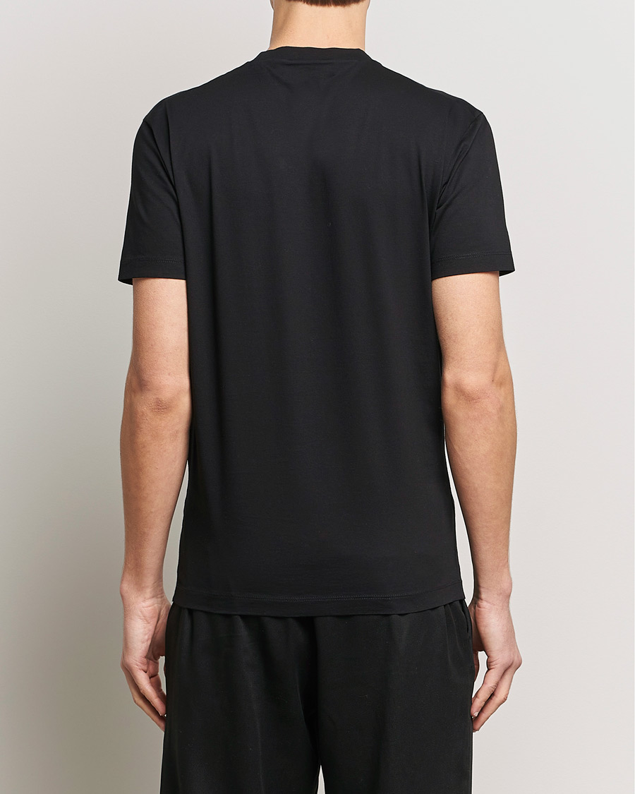 Herr | T-Shirts | Dsquared2 | Icon Small Logo Crew Neck T-Shirt Black