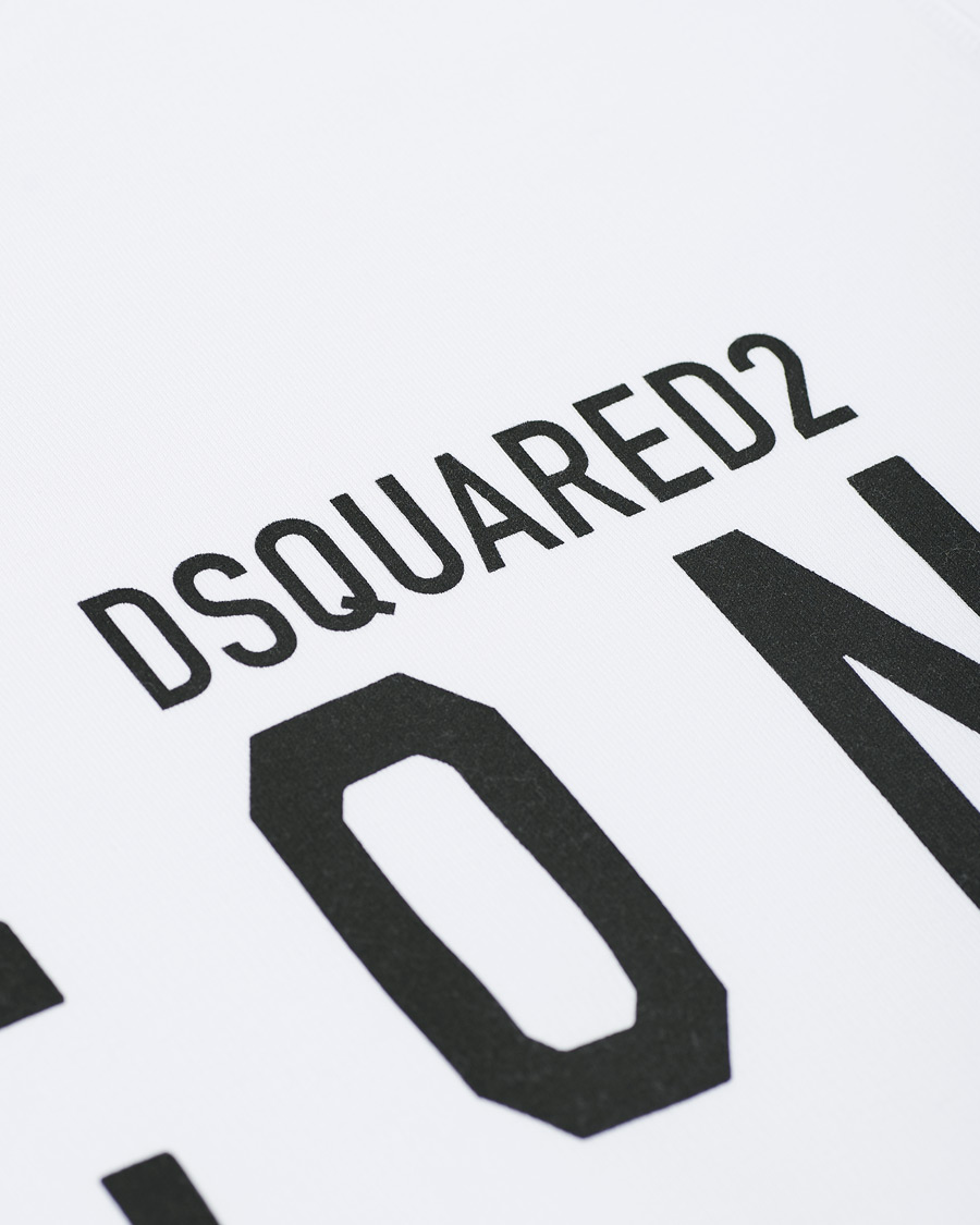 Herr | Tröjor | Dsquared2 | Icon Logo Sweatshirt White
