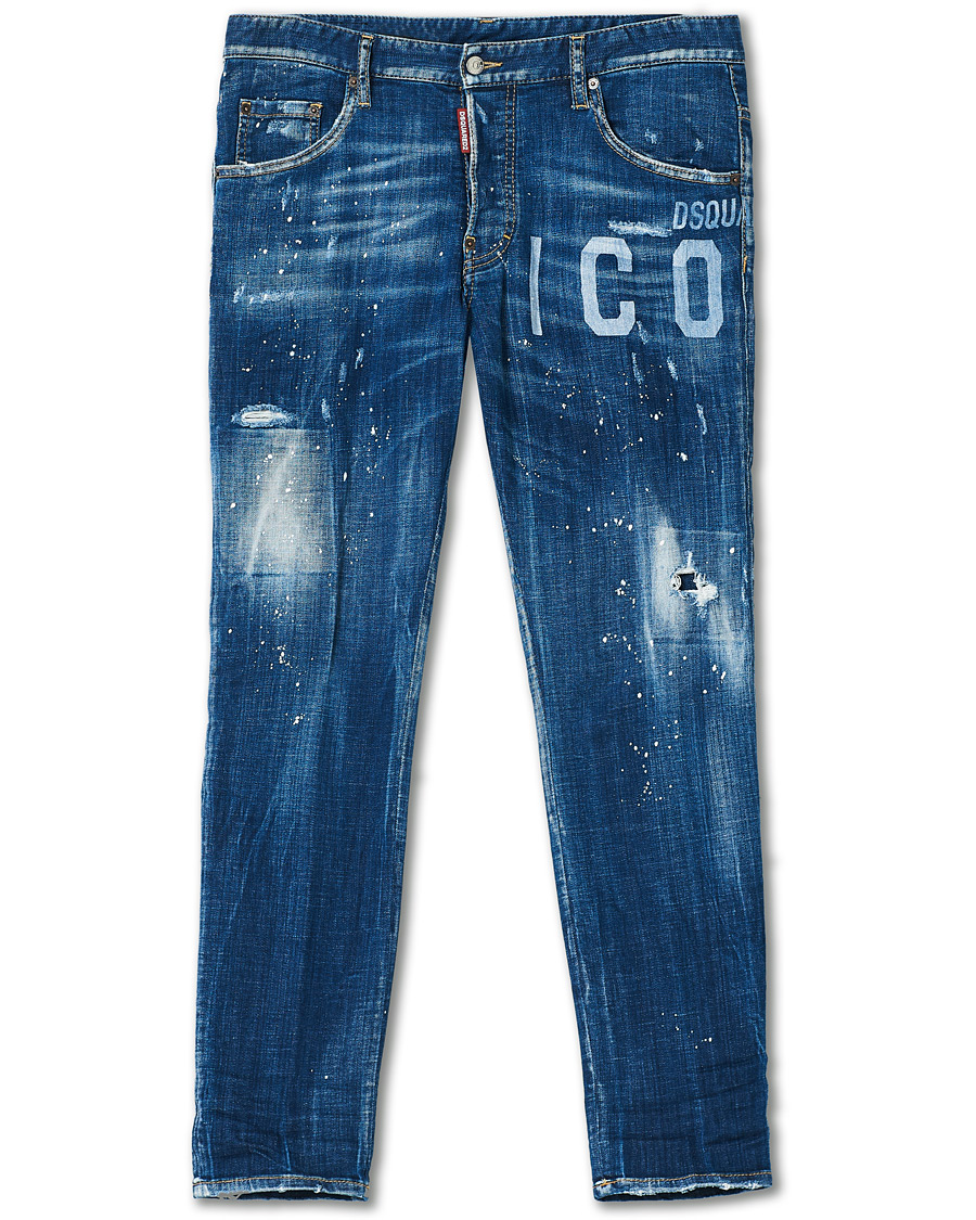 Herr | Jeans | Dsquared2 | Icon Skater Jeans Blue Wash