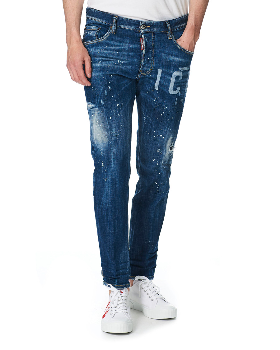 Herr | Jeans | Dsquared2 | Icon Skater Jeans Blue Wash