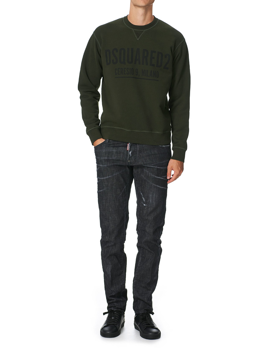 Herr | Tröjor | Dsquared2 | Cool Fit Ceresio 9 Sweatshirt Green