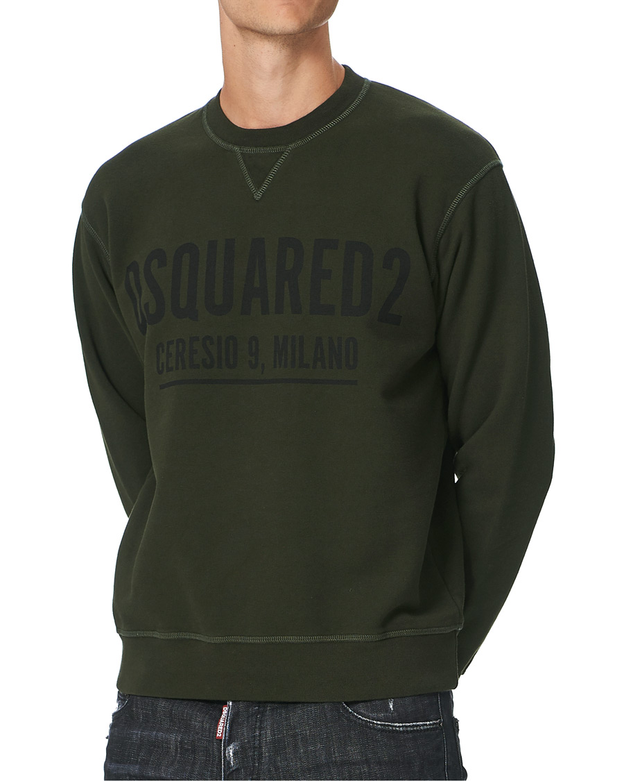 Herr | Tröjor | Dsquared2 | Cool Fit Ceresio 9 Sweatshirt Green