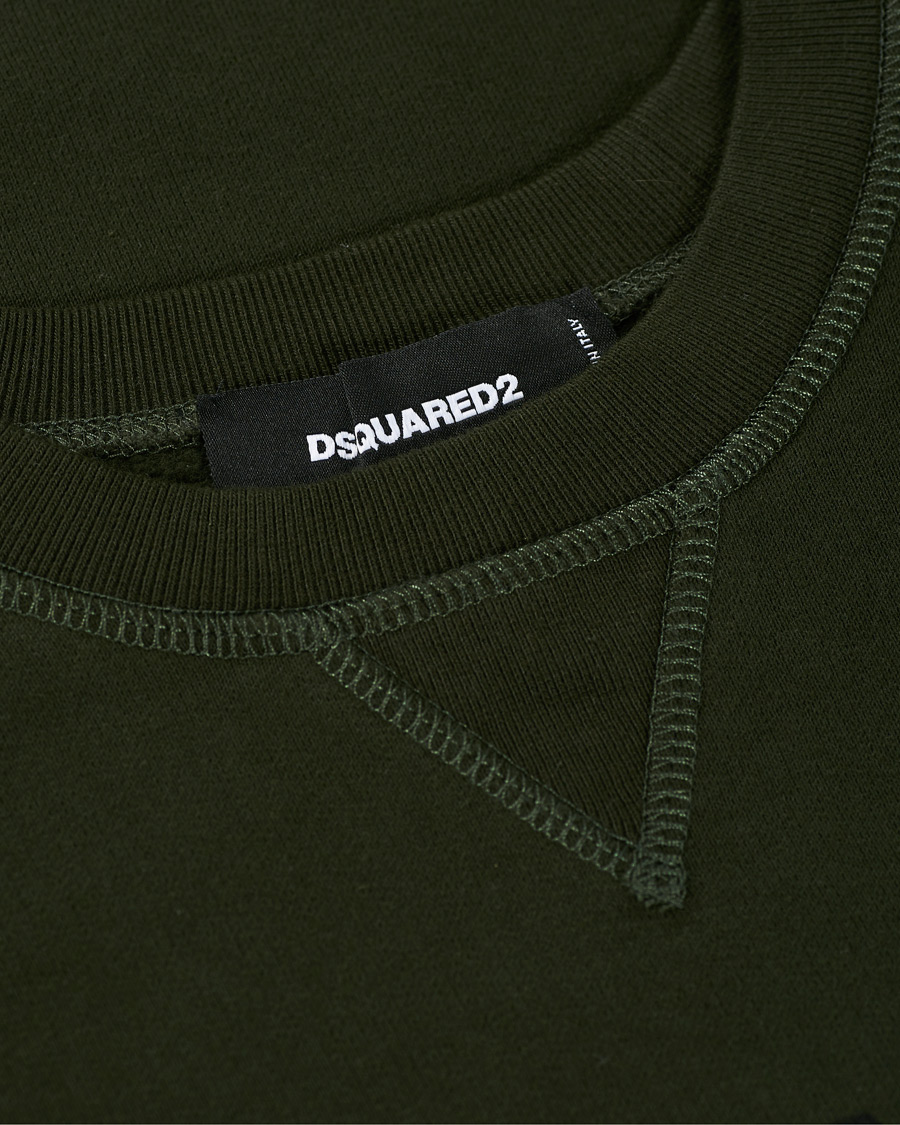Herr | Tröjor | Dsquared2 | Cool Fit Ceresio 9 Sweatshirt Green