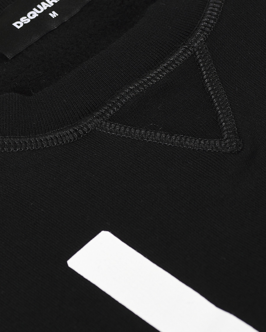 Herr | Tröjor | Dsquared2 | Cool Fit Icon Vert Sweatshirt Black