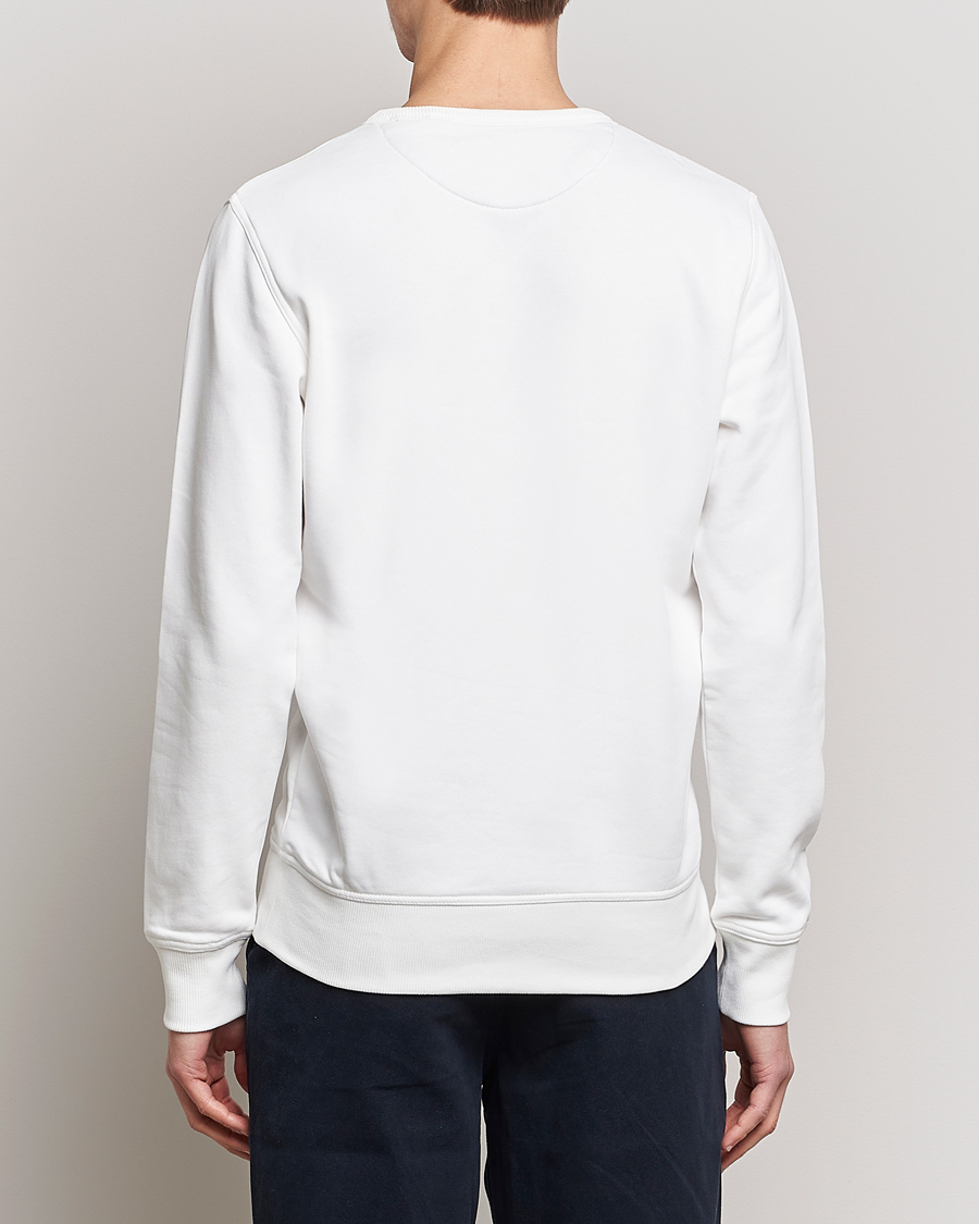 Herr | Tröjor | GANT | Archive Shield Crew Neck Sweatershirt Eggshell
