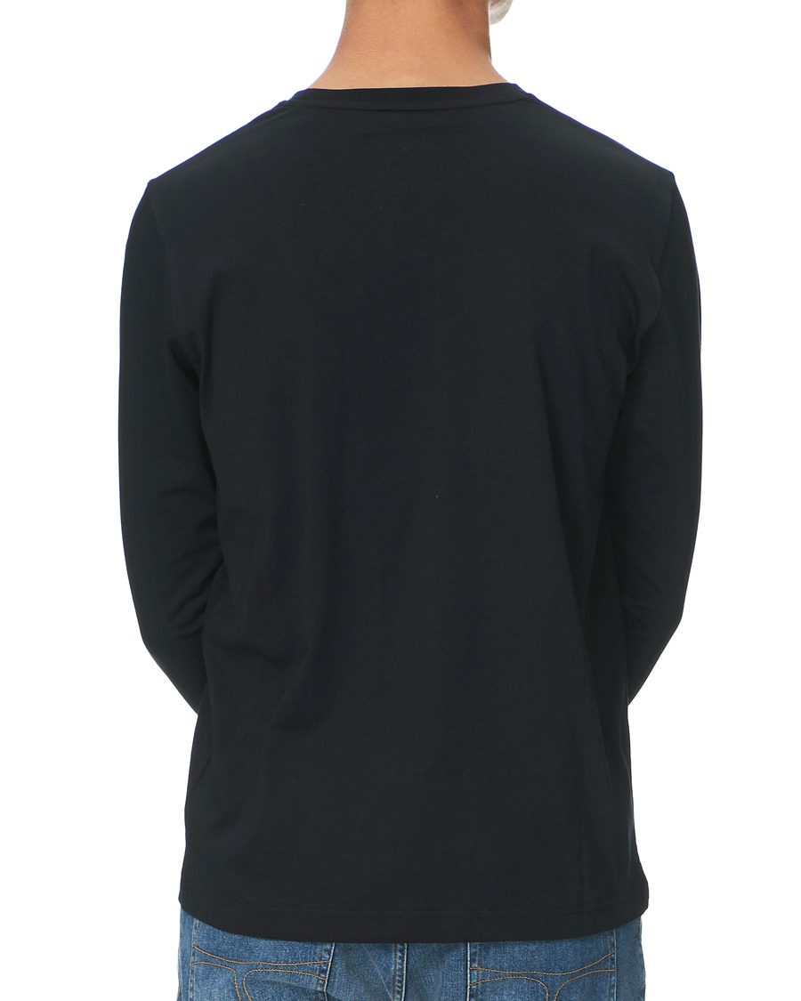 Herr | T-Shirts | GANT | Medium Archive Shield Long Sleeve Tee Black
