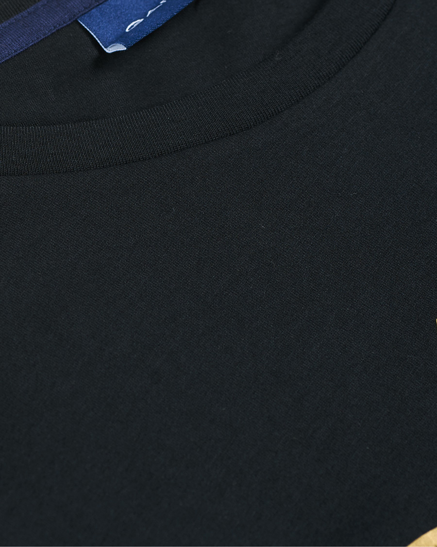 Herr | T-Shirts | GANT | Medium Archive Shield Long Sleeve Tee Black