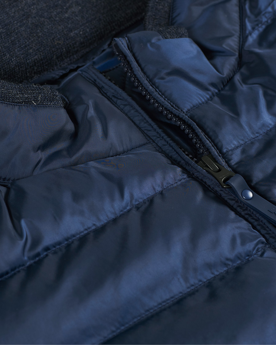 Herr | Jackor | GANT | Hybrid Down Jacket Evening Blue