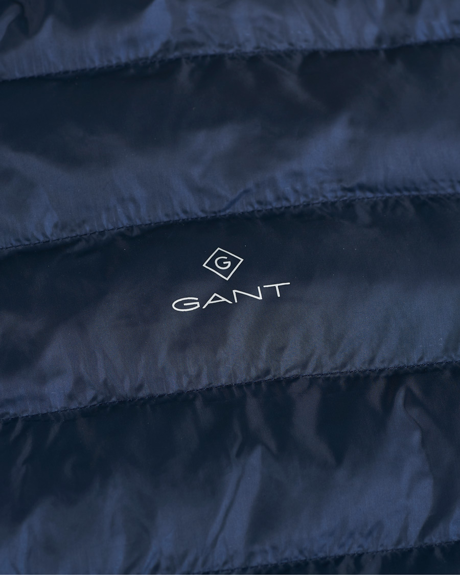 Herr | Jackor | GANT | Hybrid Down Jacket Evening Blue