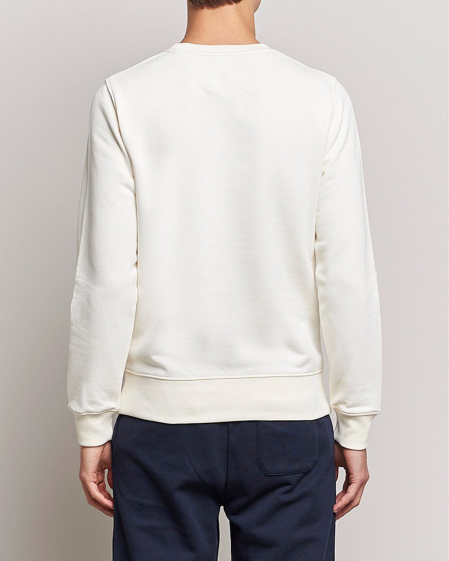 Herr | Tröjor | GANT | Original Shield Logo Crew Neck Sweatshirt Eggshell