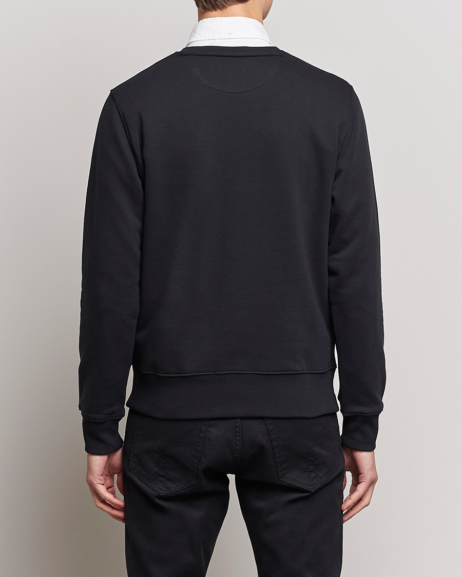 Herr | Tröjor | GANT | Original Shield Logo Crew Neck Sweatshirt Black
