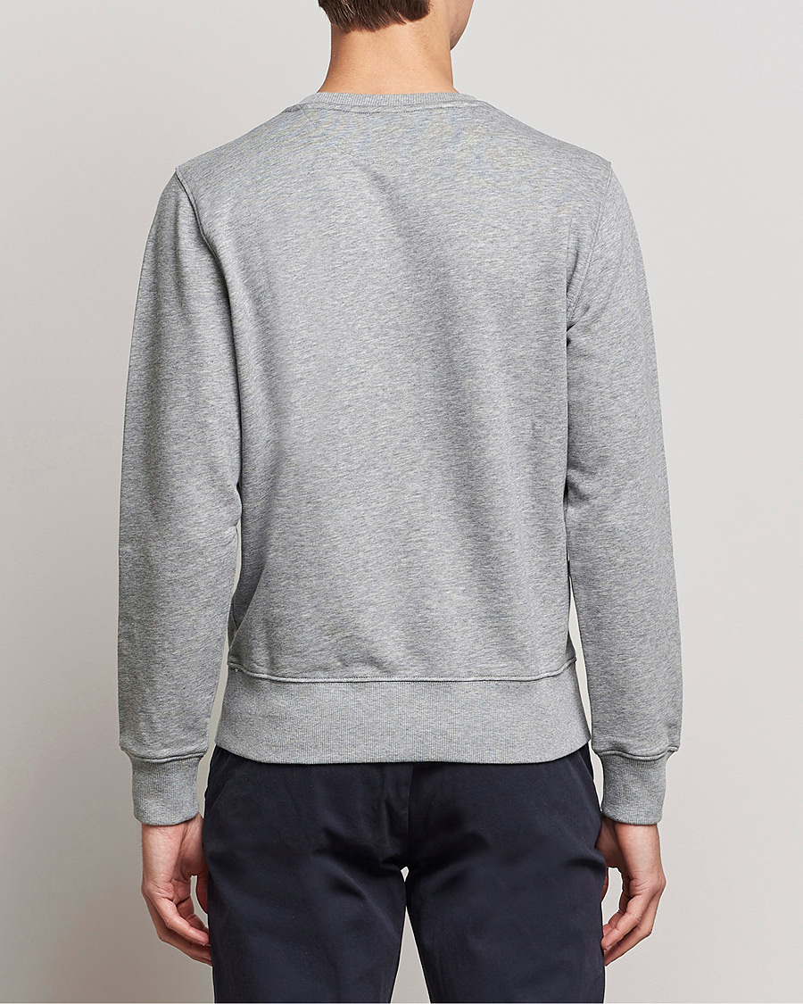 Herr | Tröjor | GANT | Original Crew Neck Sweatshirt Grey Melange