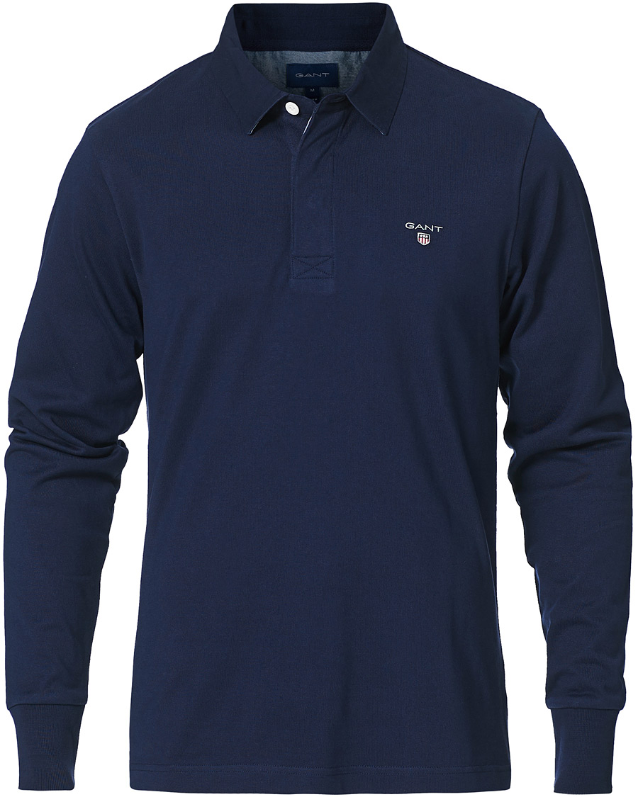 Herr | Tröjor | GANT | Original Heavy Rugger Evening Blue