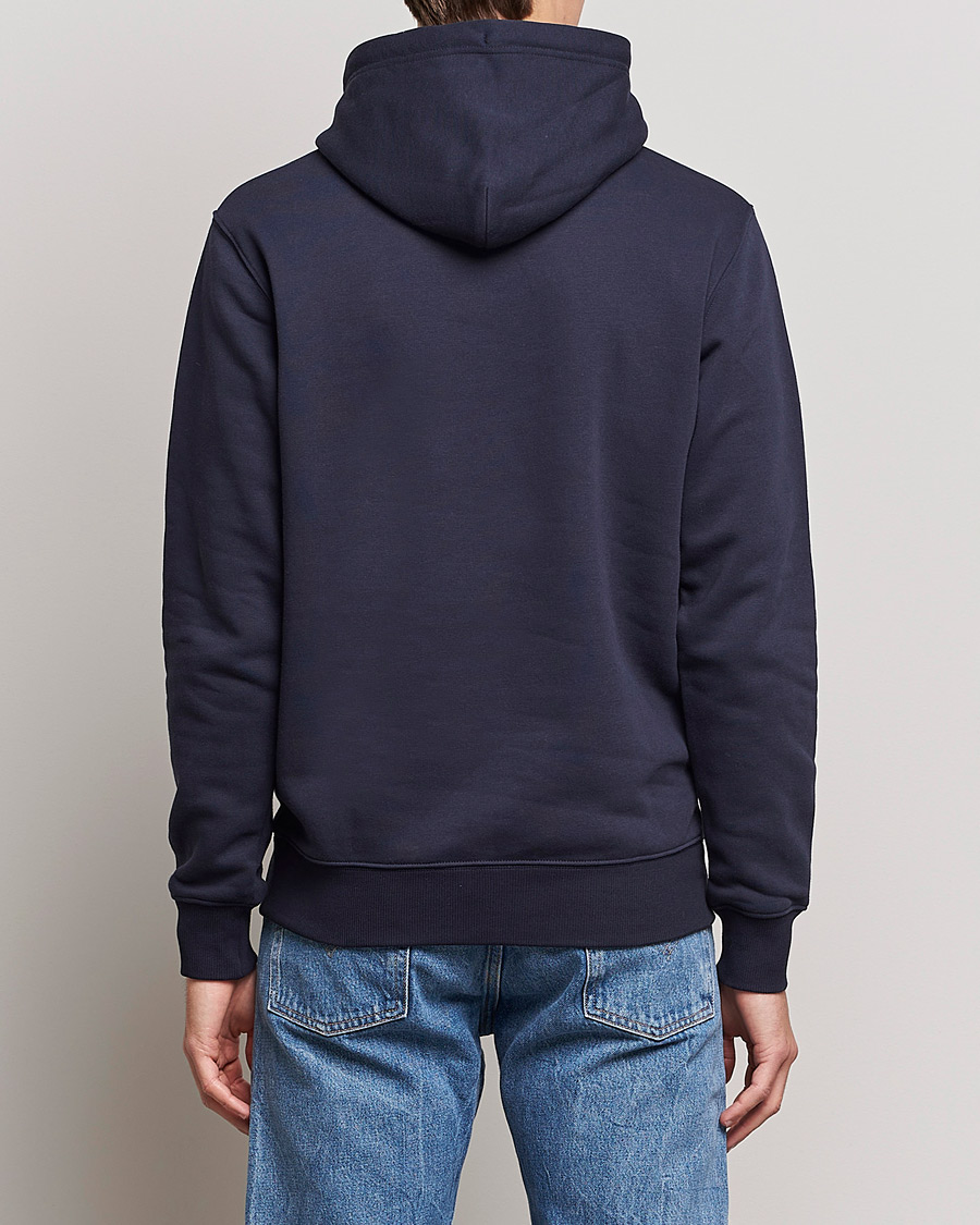 Herr | Tröjor | GANT | Original Shield Logo Hoodie Evening Blue
