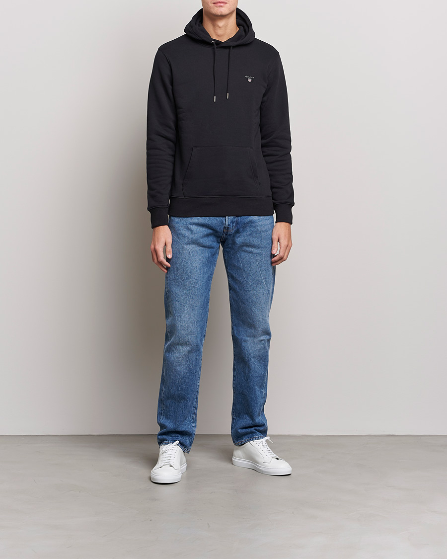 Herr | Tröjor | GANT | Original Hoodie Black