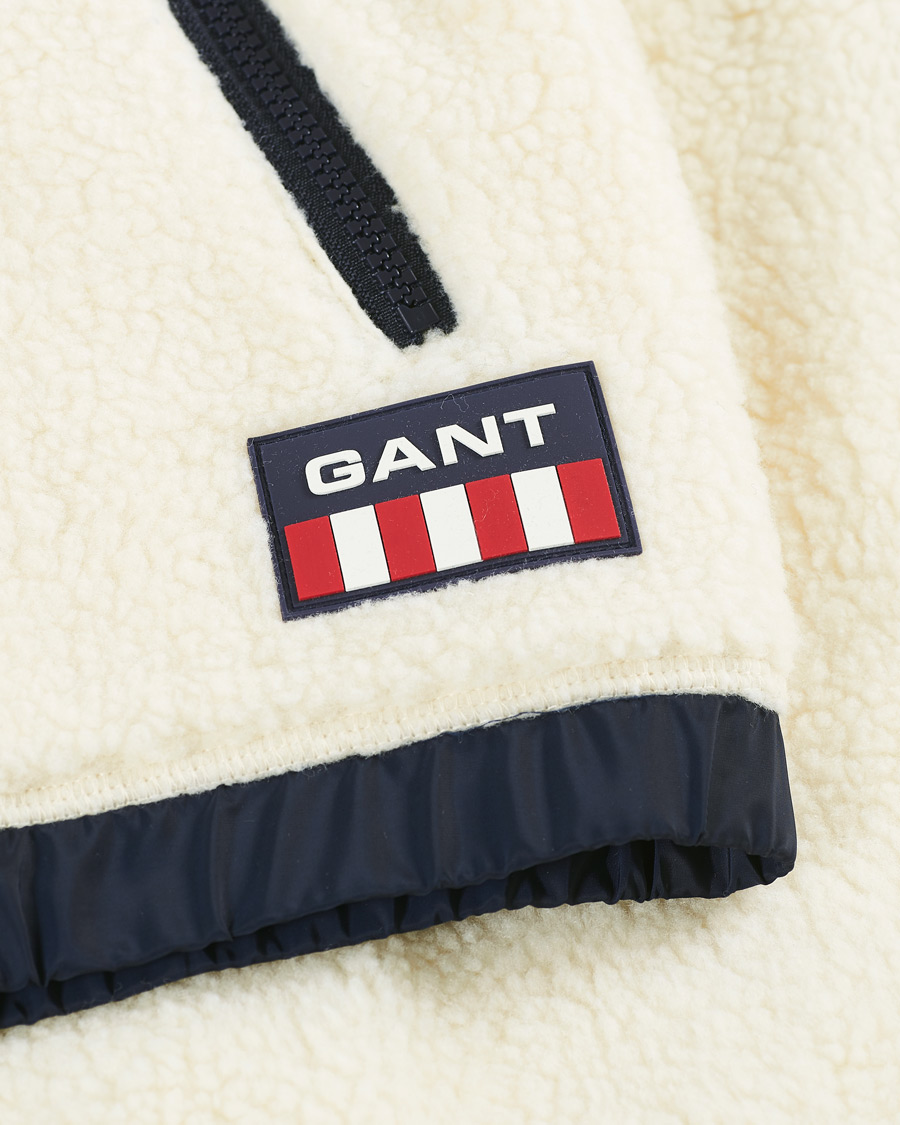 Herr | Jackor | GANT | Sherpa Fleece Vest Off White