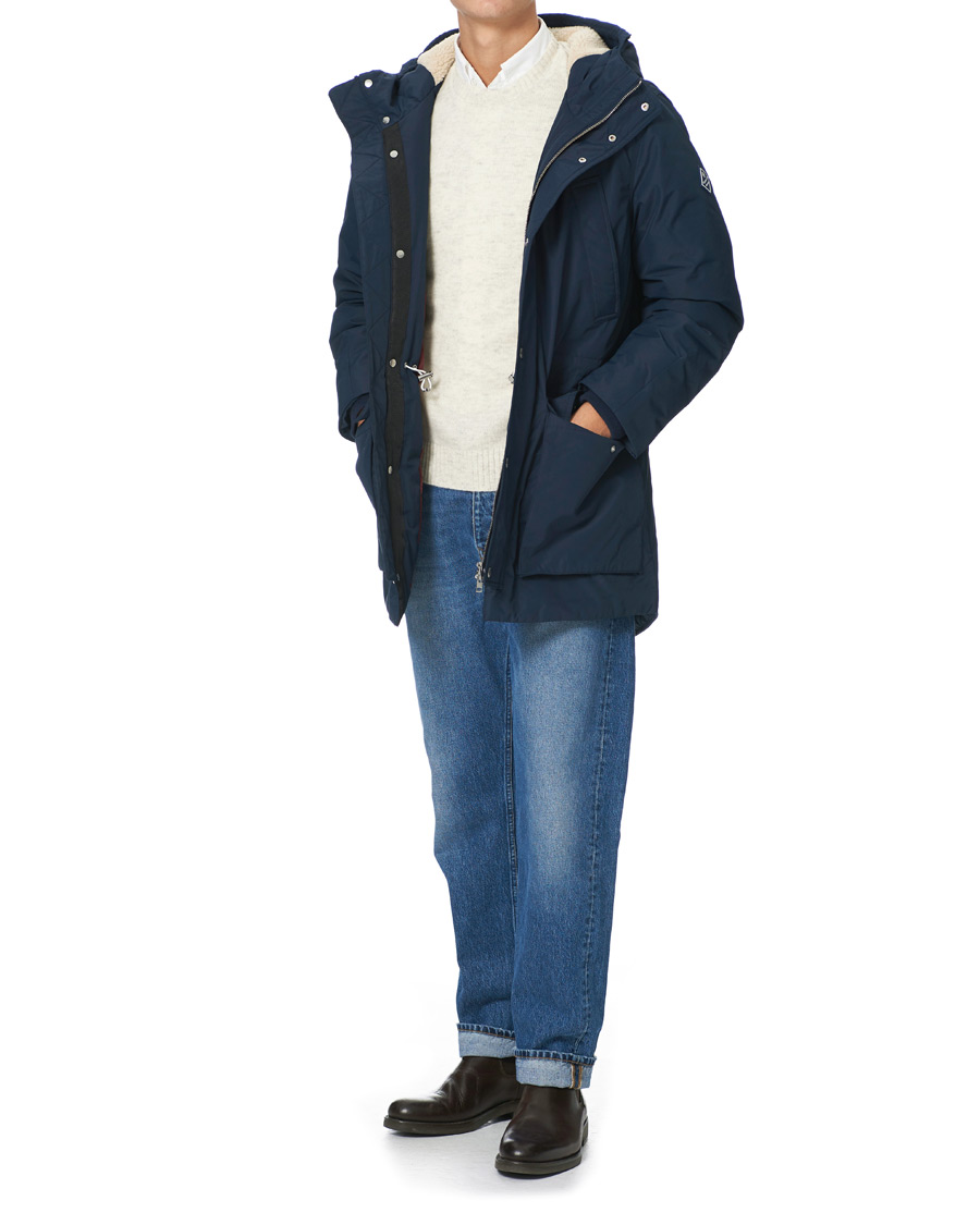 Herr | Jackor | GANT | The Everyday Parka Marine