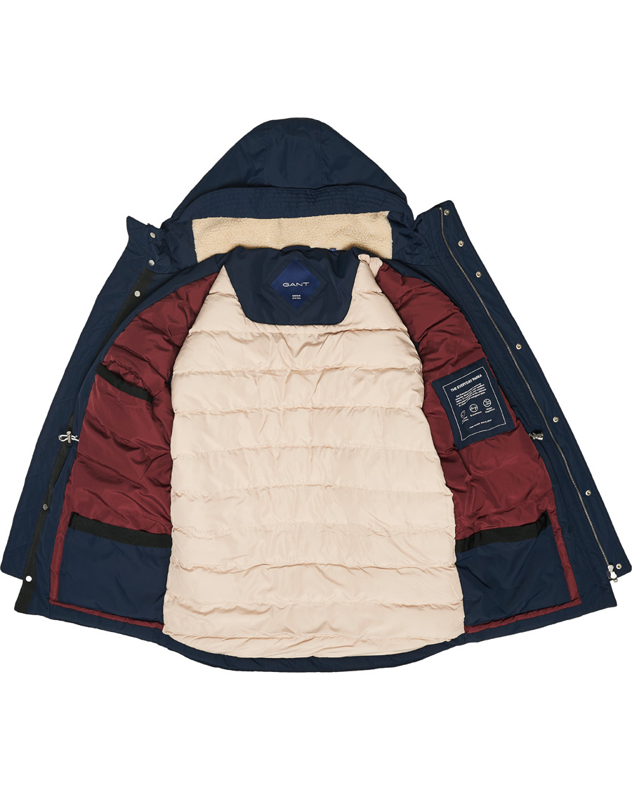 Herr | Jackor | GANT | The Everyday Parka Marine