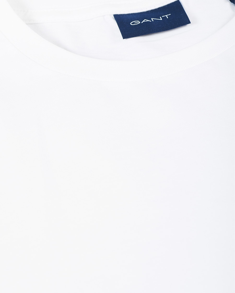 Herr | T-Shirts | GANT | The Original Long Sleeve Tee White
