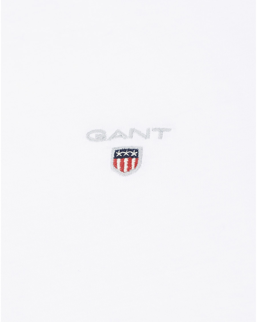 Herr | T-Shirts | GANT | The Original Long Sleeve Tee White