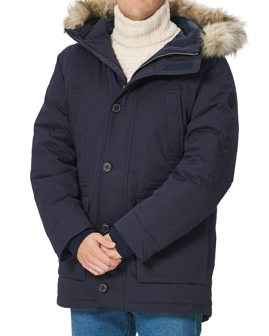 Herr | Jackor | GANT | Winter Parka Evening Blue