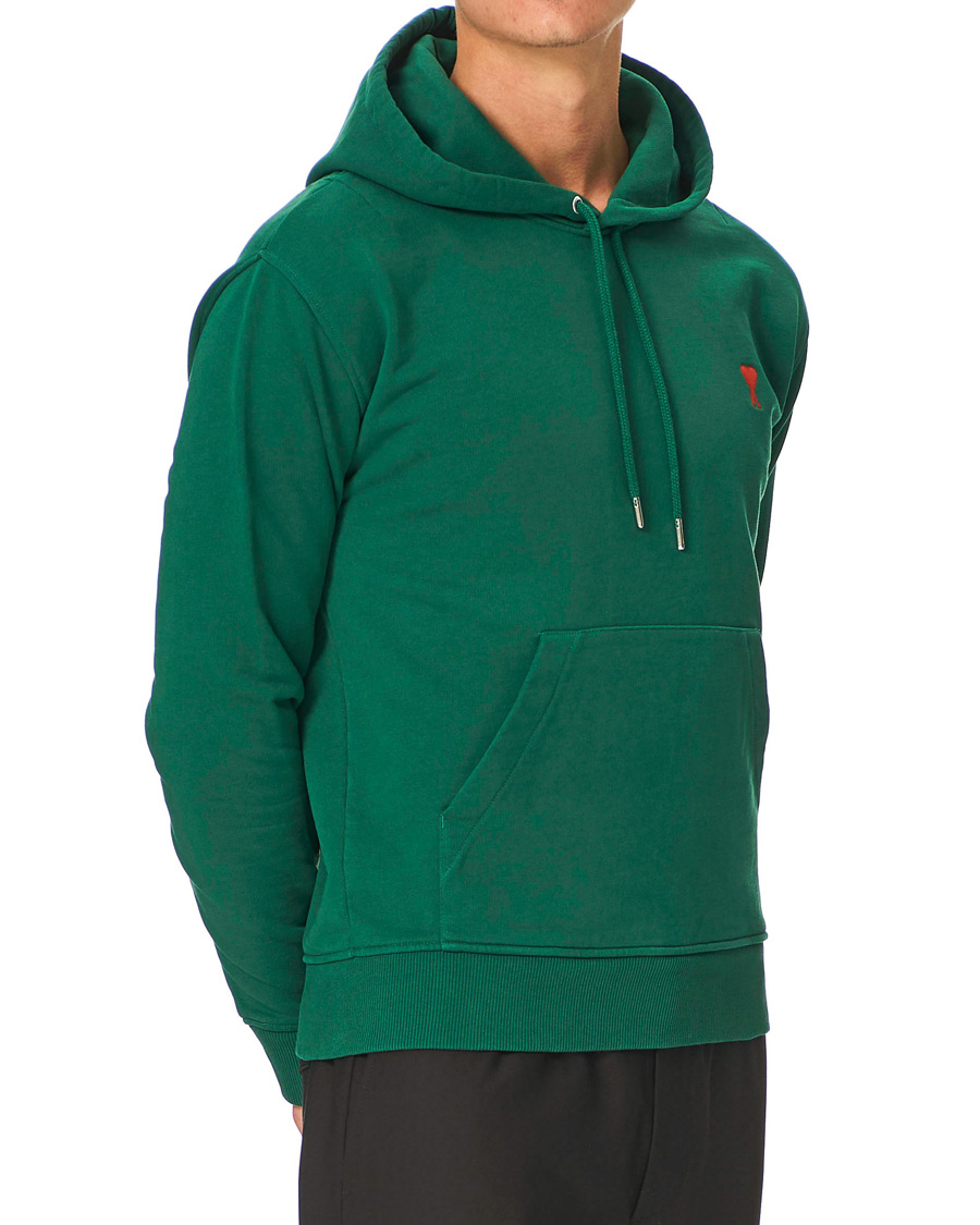 Herr | Tröjor | AMI | Heart Logo Hoodie Green