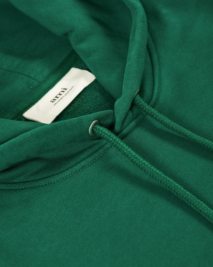 Herr | Tröjor | AMI | Heart Logo Hoodie Green