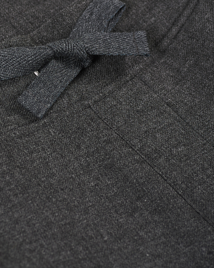 Herr | Byxor | AMI | Oversize Joggers Dark Grey Melange
