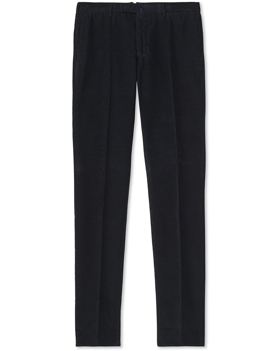 Herr | Byxor | Incotex | Slim Fit Corduroy Trousers Navy