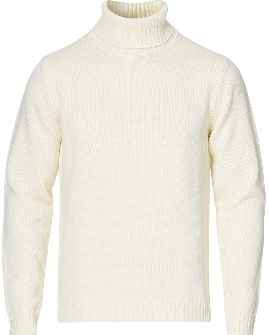 Herr | Tröjor | Zanone | Virgin Merino Wool Rollneck Latte