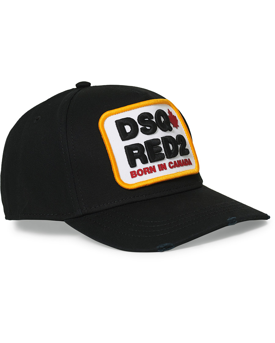 Herr | Dsquared2 Patch Baseball Cap Black | Dsquared2 | Patch Baseball Cap Black