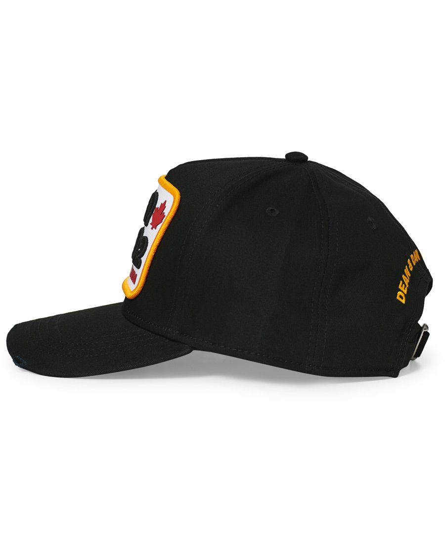 Herr | Dsquared2 Patch Baseball Cap Black | Dsquared2 | Patch Baseball Cap Black