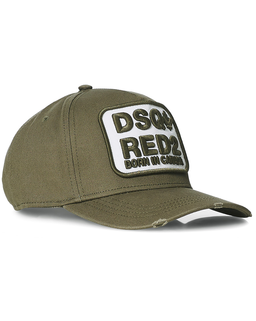 Herr | Dsquared2 Patch Baseball Cap Military | Dsquared2 | Patch Baseball Cap Military